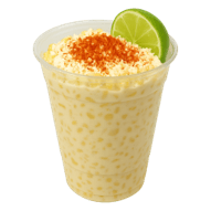 Elotes en vaso
